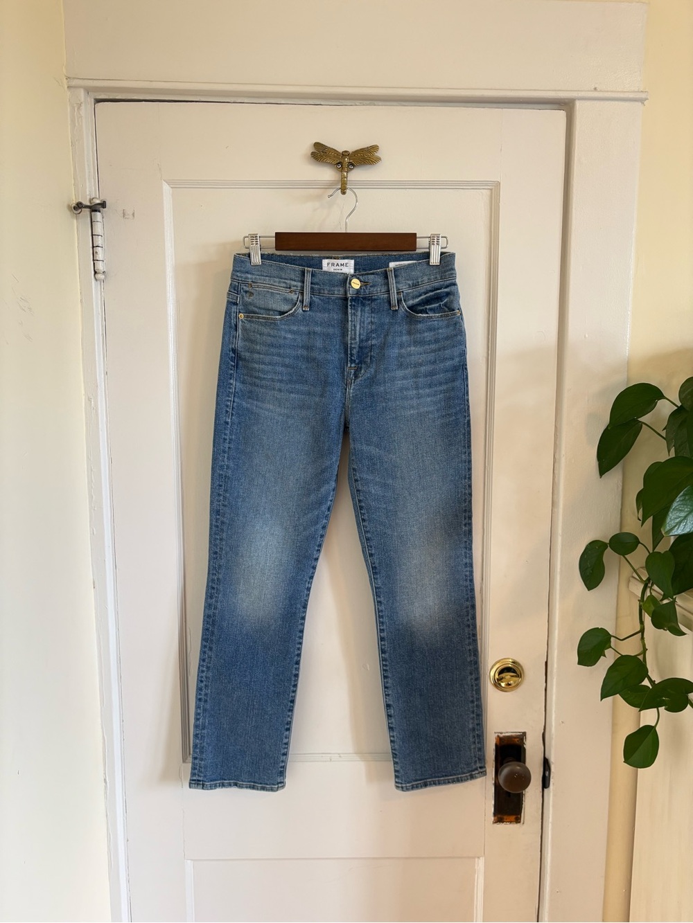 FRAME Denim Women's Le High Straight Jeans size 27